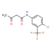 N-[4-chloro-3-(trifluoromethyl)phenyl]-3-oxobutanamide