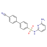 N-(6-aminopyridin-2-yl)-4'-cyano-[1,1'-biphenyl]-4-sulfonamide