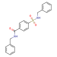 N-benzyl-4-(benzylsulfamoyl)benzamide