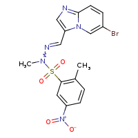 N'-[(E)-{6-bromoimidazo[1,2-a]pyridin-3-yl}methylidene]-N,2-dimethyl-5-nitrobenzenesulfonohydrazide