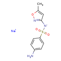 sodium 4-[(5-methyl-1,2-oxazol-3-yl)azanidylsulfonyl]aniline