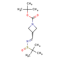 tert-butyl 3-{[(2-methylpropane-2-sulfinyl)imino]methyl}azetidine-1-carboxylate