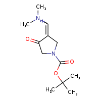 tert-butyl 3-[(dimethylamino)methylidene]-4-oxopyrrolidine-1-carboxylate