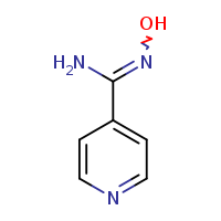 (Z)-N'-hydroxypyridine-4-carboximidamide