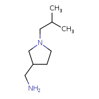 1-[1-(2-methylpropyl)pyrrolidin-3-yl]methanamine