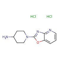 1-{[1,3]oxazolo[4,5-b]pyridin-2-yl}piperidin-4-amine dihydrochloride