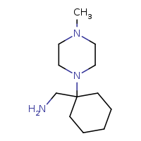 1-[1-(4-methylpiperazin-1-yl)cyclohexyl]methanamine