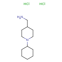 1-(1-cyclohexylpiperidin-4-yl)methanamine dihydrochloride