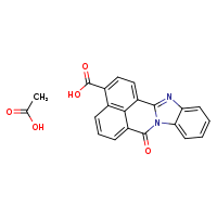 11-oxo-3,10-diazapentacyclo[10.7.1.0²,¹?.0?,?.0¹?,²?]icosa-1(19),2,4,6,8,12,14,16(20),17-nonaene-17-carboxylic acid; acetic acid