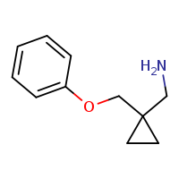 1-[1-(phenoxymethyl)cyclopropyl]methanamine