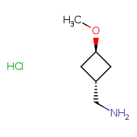 1-[(1r,3r)-3-methoxycyclobutyl]methanamine hydrochloride