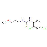 1-(2,4-dichlorophenyl)-3-(3-methoxypropyl)thiourea