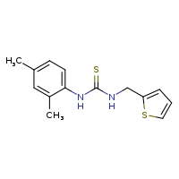 1-(2,4-dimethylphenyl)-3-(thiophen-2-ylmethyl)thiourea