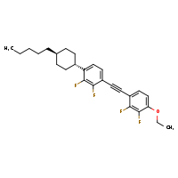 1-[2-(4-ethoxy-2,3-difluorophenyl)ethynyl]-2,3-difluoro-4-[(1s,4r)-4-pentylcyclohexyl]benzene