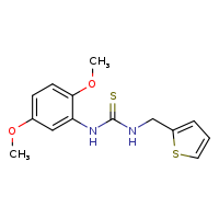 1-(2,5-dimethoxyphenyl)-3-(thiophen-2-ylmethyl)thiourea