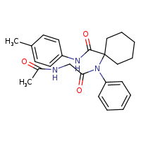 1-(2-acetamido-N-phenylacetamido)-N-(4-methylphenyl)cyclohexane-1-carboxamide