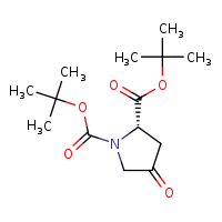 1,2-di-tert-butyl (2S)-4-oxopyrrolidine-1,2-dicarboxylate