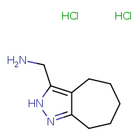 1-{2H,4H,5H,6H,7H,8H-cyclohepta[c]pyrazol-3-yl}methanamine dihydrochloride