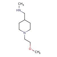 {[1-(2-methoxyethyl)piperidin-4-yl]methyl}(methyl)amine