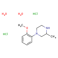1-(2-methoxyphenyl)-3-methylpiperazine dihydrate dihydrochloride