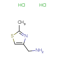 1-(2-methyl-1,3-thiazol-4-yl)methanamine dihydrochloride