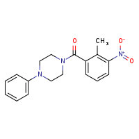 1-(2-methyl-3-nitrobenzoyl)-4-phenylpiperazine