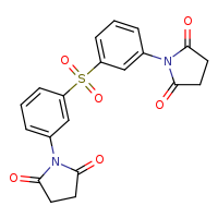 1-{3-[3-(2,5-dioxopyrrolidin-1-yl)benzenesulfonyl]phenyl}pyrrolidine-2,5-dione