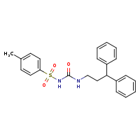 1-(3,3-diphenylpropyl)-3-(4-methylbenzenesulfonyl)urea