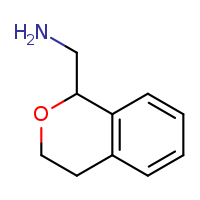 1-(3,4-dihydro-1H-2-benzopyran-1-yl)methanamine