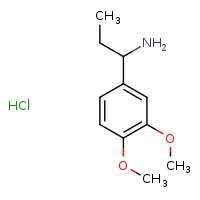1-(3,4-dimethoxyphenyl)propan-1-amine hydrochloride