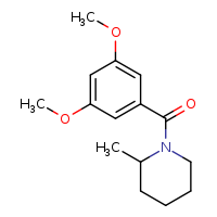 1-(3,5-dimethoxybenzoyl)-2-methylpiperidine