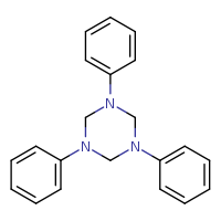 1,3,5-triphenyl-1,3,5-triazinane