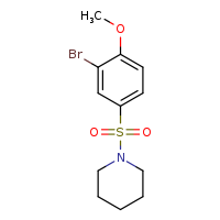 1-(3-bromo-4-methoxybenzenesulfonyl)piperidine