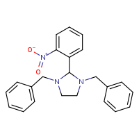 1,3-dibenzyl-2-(2-nitrophenyl)imidazolidine