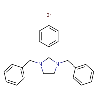1,3-dibenzyl-2-(4-bromophenyl)imidazolidine