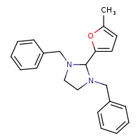 1,3-dibenzyl-2-(5-methylfuran-2-yl)imidazolidine