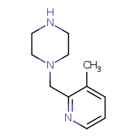 1-[(3-methylpyridin-2-yl)methyl]piperazine