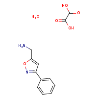 1-(3-phenyl-1,2-oxazol-5-yl)methanamine oxalic acid hydrate