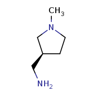 1-[(3S)-1-methylpyrrolidin-3-yl]methanamine