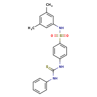 1-{4-[(3,5-dimethylphenyl)sulfamoyl]phenyl}-3-phenylthiourea