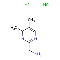 1-(4,5-dimethylpyrimidin-2-yl)methanamine dihydrochloride