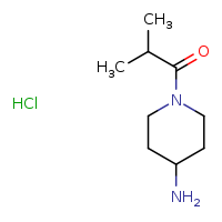 1-(4-aminopiperidin-1-yl)-2-methylpropan-1-one hydrochloride