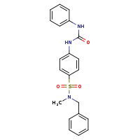 1-{4-[benzyl(methyl)sulfamoyl]phenyl}-3-phenylurea