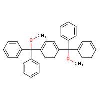 1,4-bis(methoxydiphenylmethyl)benzene