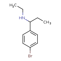 [1-(4-bromophenyl)propyl](ethyl)amine