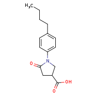 1-(4-butylphenyl)-5-oxopyrrolidine-3-carboxylic acid