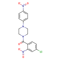 1-(4-chloro-2-nitrobenzoyl)-4-(4-nitrophenyl)piperazine