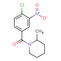 1-(4-chloro-3-nitrobenzoyl)-2-methylpiperidine