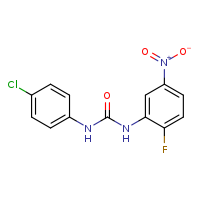 1-(4-chlorophenyl)-3-(2-fluoro-5-nitrophenyl)urea