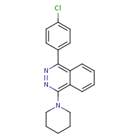 1-(4-chlorophenyl)-4-(piperidin-1-yl)phthalazine
